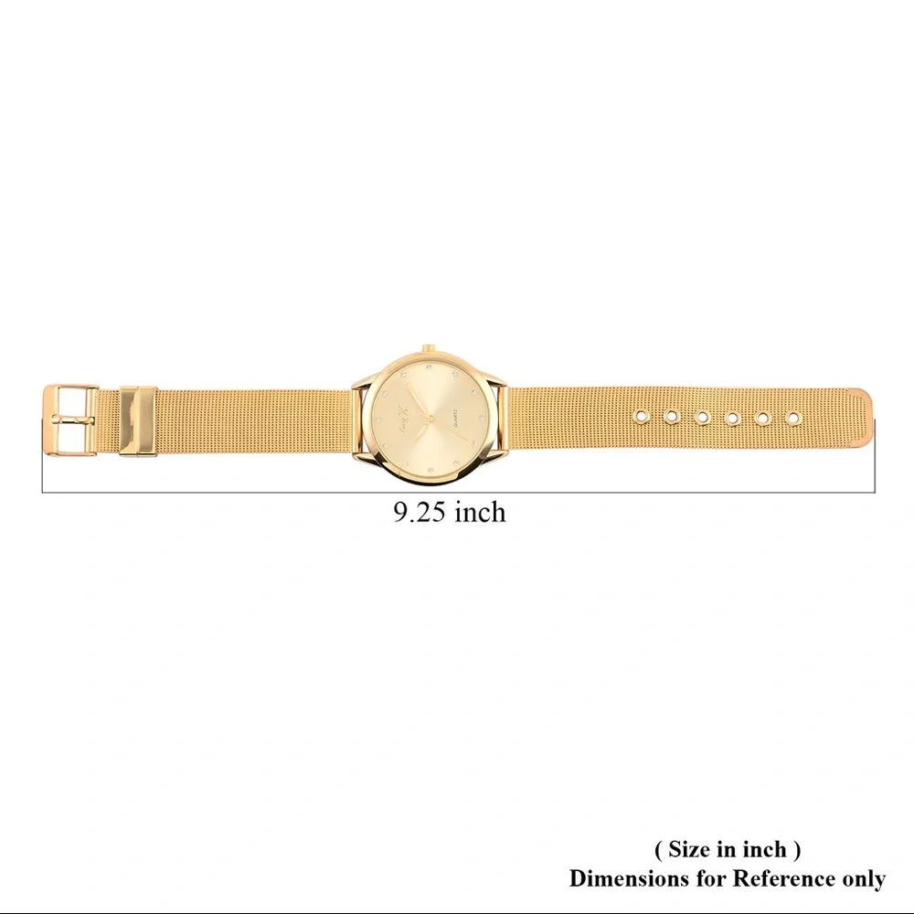 Lucy K Bracelet Watch with Mesh Strap